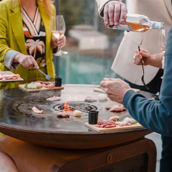 Vonkajšia kuchyňa SEARE cortén