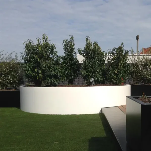 Kvetináč ELLIPSE STANDARD hliník