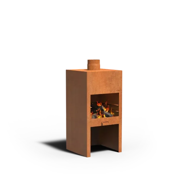 Vonkajší krb STIG cortén