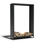 Drevník LOGG potiahnutá oceľ