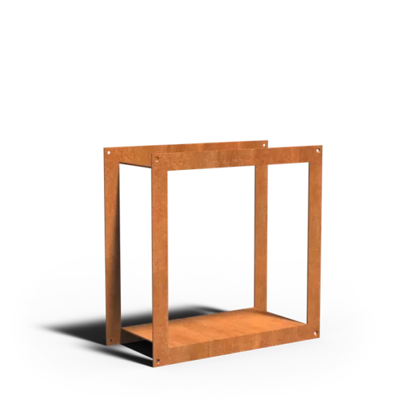 Drevník BUNKE cortén