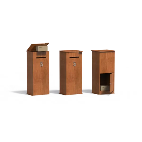 Poštová schránka CASE cortén