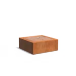 Vodný stôl STANDARD štvorec cortén