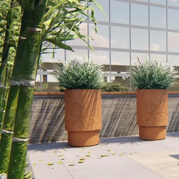Kvetináč MORE cortén