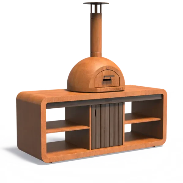 Vonkajšia kuchyňa DOME cortén