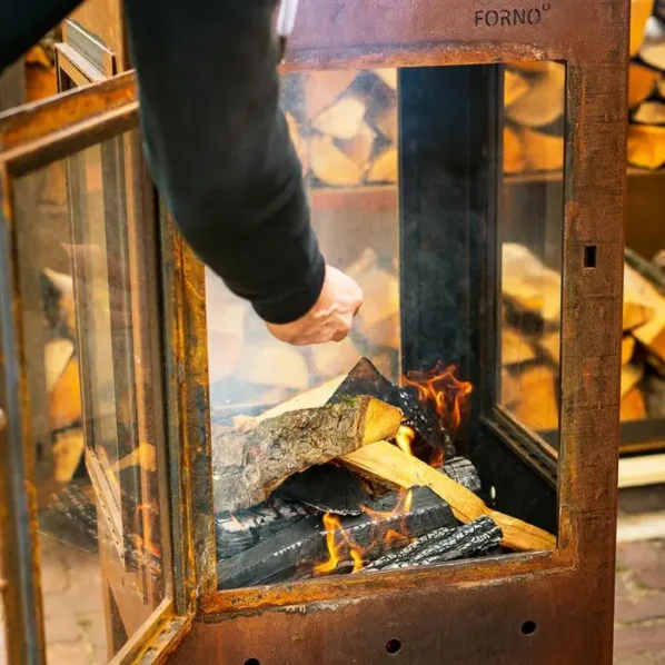 Vonkajší krb DIGNA cortén