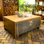 Ohniskový stôl BRANN STANDARD cortén