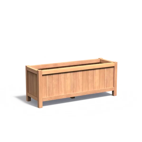Kvetináč VALENCIA s nožičkami obdĺžnik drevo