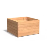 Kvetináč CAREZZ STANDARD štvorcový drevo