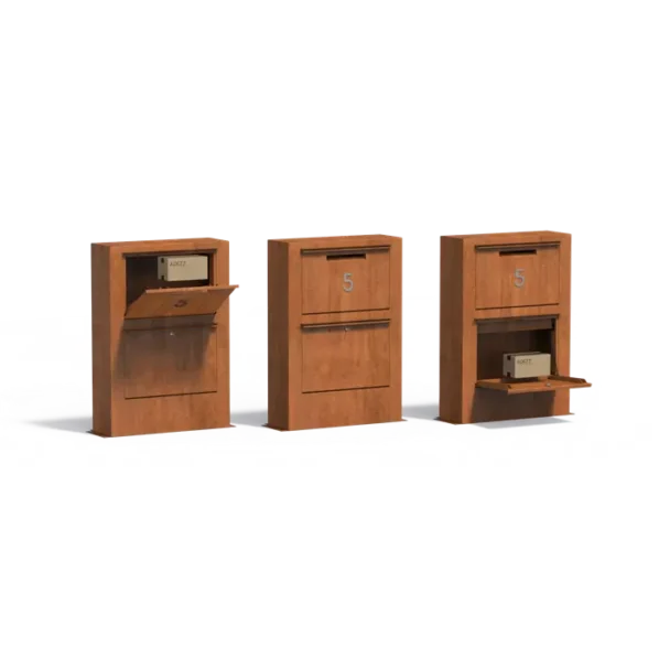 Poštová schránka PACA cortén