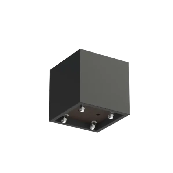 Kvetináč CAREZZ s kolieskami štvorec sklolaminát