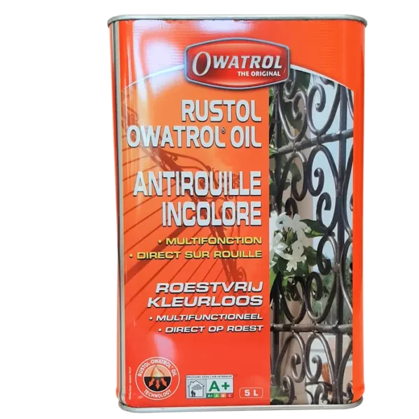 Lak na údržbu produktov z corténovej ocele