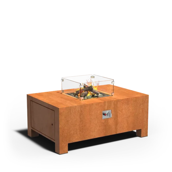 Ohniskový stôl BRANN STANDARD cortén
