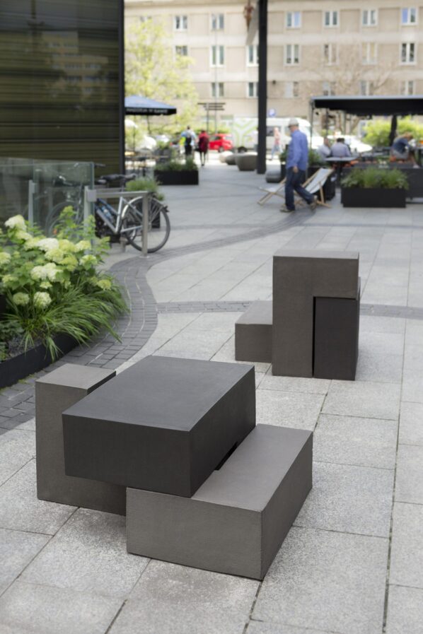 Lavica Atelier Vierkant LC