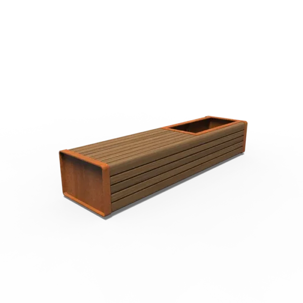 Lavička STORR cortén