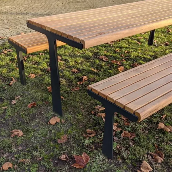 Vonkajší stôl GRO povrchovo upravená oceľ