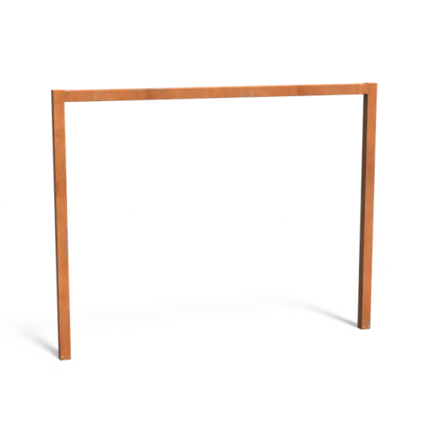 Pergola tvar písmena U cortén