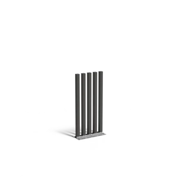 Záhradný stĺp povrchovo upravená oceľ