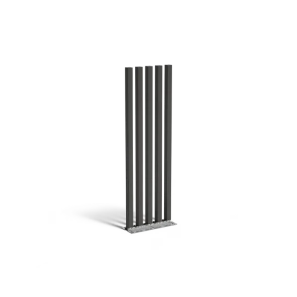 Záhradný stĺp povrchovo upravená oceľ