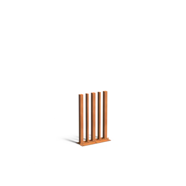 Záhradný stĺp cortén