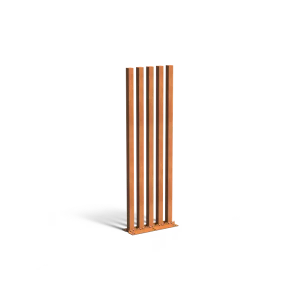 Záhradný stĺp cortén