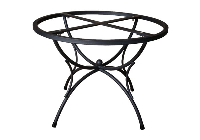 Lena, ručne maľovaný okrúhly stôl z lávového kameňa