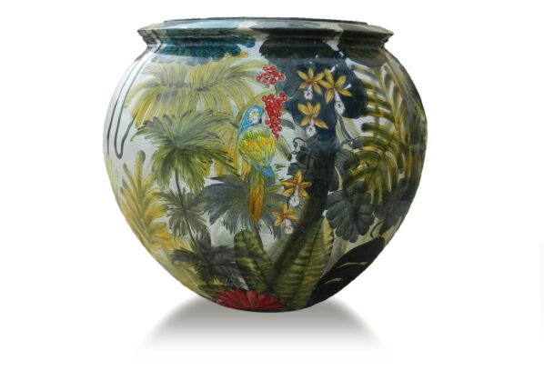 Toskánska guľovitá nádoba Decoro Amazzonia