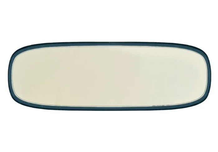 Neoclassico, ručne maľovaný oválny stôl z lávového kameňa