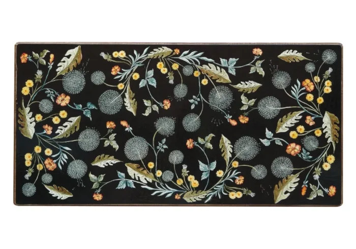 Soffioni, ručne maľovaný obĺžnikový stôl z lávového kameňa