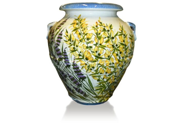 Toskánska terakotová amfora Lavanda e Ginestra