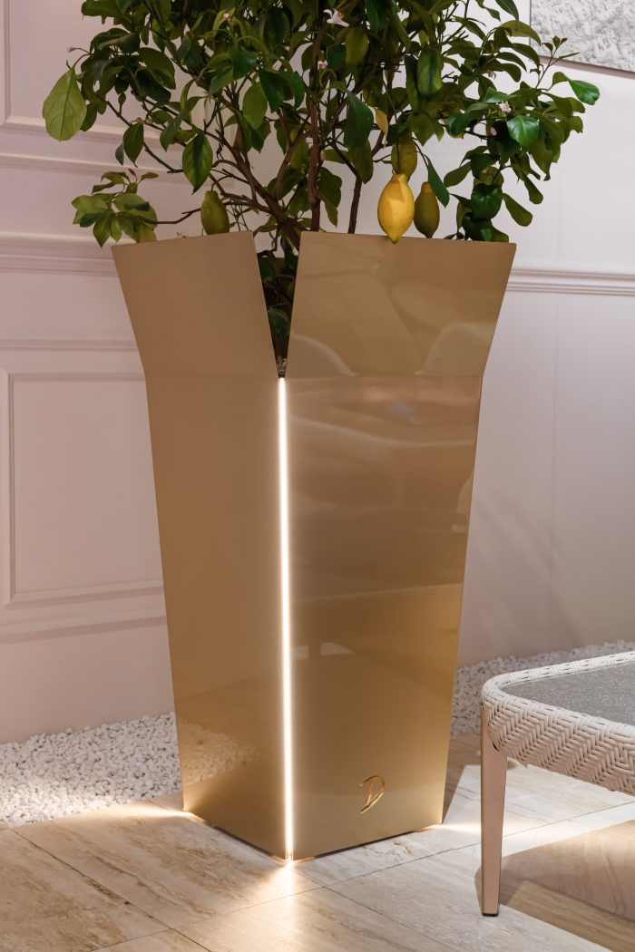Luxusný interiérový kvetináč Cycas – Obrázok 4